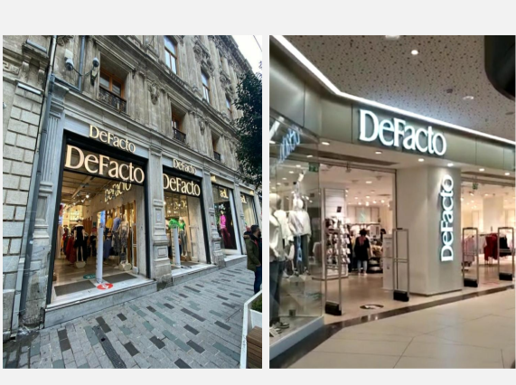 DEFACTO MAĞAZALARI - Türkiye Geneli